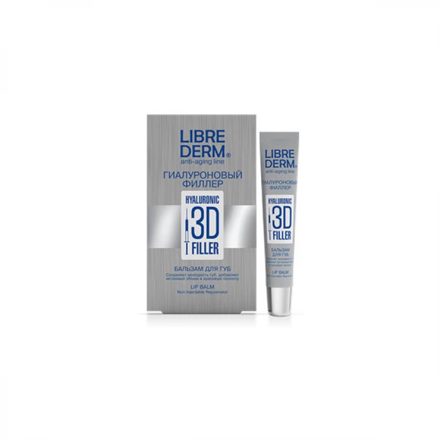 Librederm бальзам для губ "Гиалуроновый 3D филлер", 20 мл
Librederm бальзам для губ "Гиалуроновый 3D филлер", 20 мл
