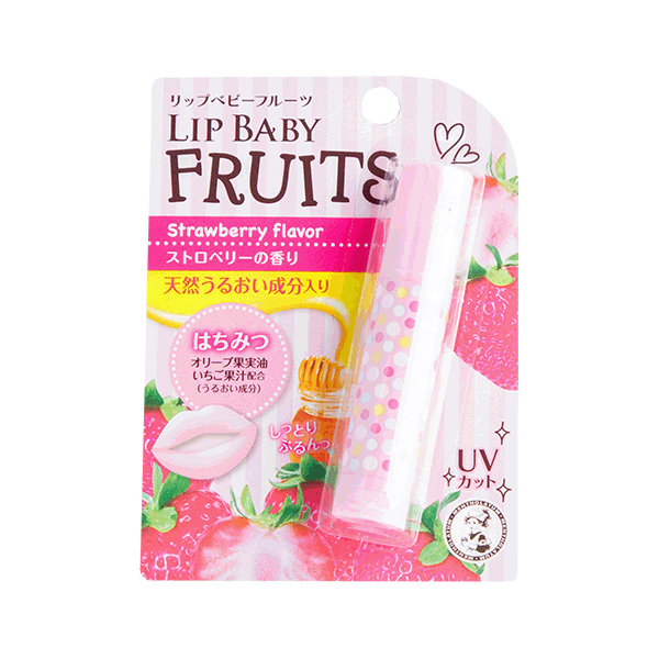 MENTHOLATUM Бальзам для губ со вкусом клубники Lip Baby Fruits Strawberry, 4,5 г
MENTHOLATUM Бальзам для губ со вкусом клубники Lip Baby Fruits Strawberry, 4,5 г