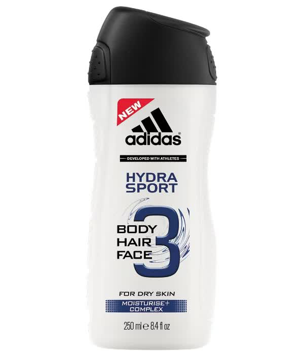 Гель для душа и шампунь Adidas Shower Gel Male (hydra sport), 250 мл
Гель для душа и шампунь Adidas Shower Gel Male (hydra sport), 250 мл