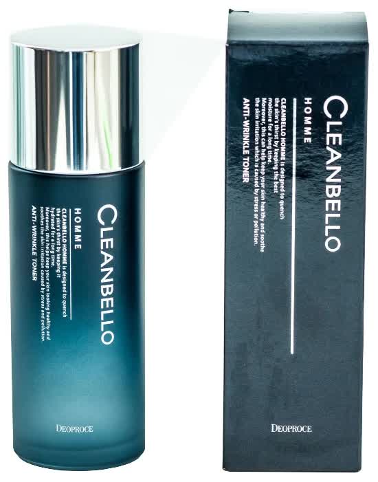 Тонер мужской антивозрастной Deoproce Cleanbello Homme Anti-Wrinkle Toner 150ml
Тонер мужской антивозрастной Deoproce Cleanbello Homme Anti-Wrinkle Toner 150ml