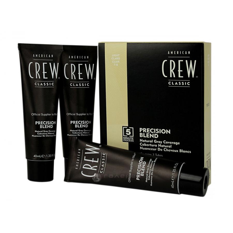 Краска для седых волос Аmerican Сrew Precision Blend Блонд 7/8 3*40 мл
Краска для седых волос Аmerican Сrew Precision Blend Блонд 7/8 3*40 мл