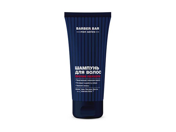 Шампунь для волос Cafemimi Barber Bar Против перхоти 200 мл
Шампунь для волос Cafemimi Barber Bar Против перхоти 200 мл