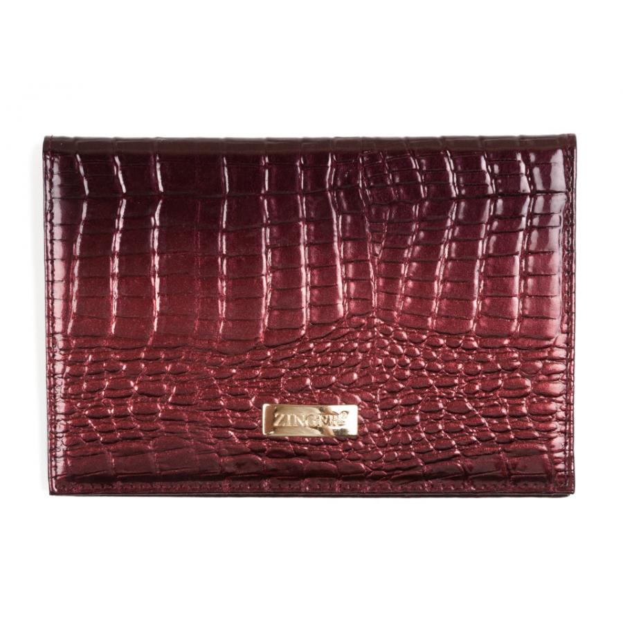 Обложка для паспорта Zinger Croco CPE-304-1, фиолетово-бордовая, Фиолетово-бордовый
Обложка для паспорта Zinger Croco CPE-304-1, фиолетово-бордовая, Фиолетово-бордовый