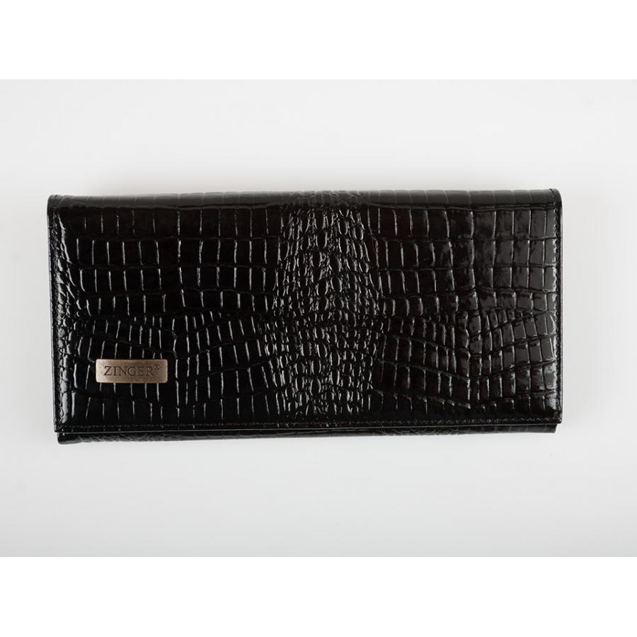 Портмоне женское Zinger Croco WN013-1, черное, на кнопке, Черный
Портмоне женское Zinger Croco WN013-1, черное, на кнопке, Черный