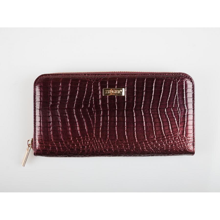 Портмоне женское Zinger Croco WZG013-1, фиолето-бордовое, на молнии, Фиолетово-бордовый
Портмоне женское Zinger Croco WZG013-1, фиолето-бордовое, на молнии, Фиолетово-бордовый