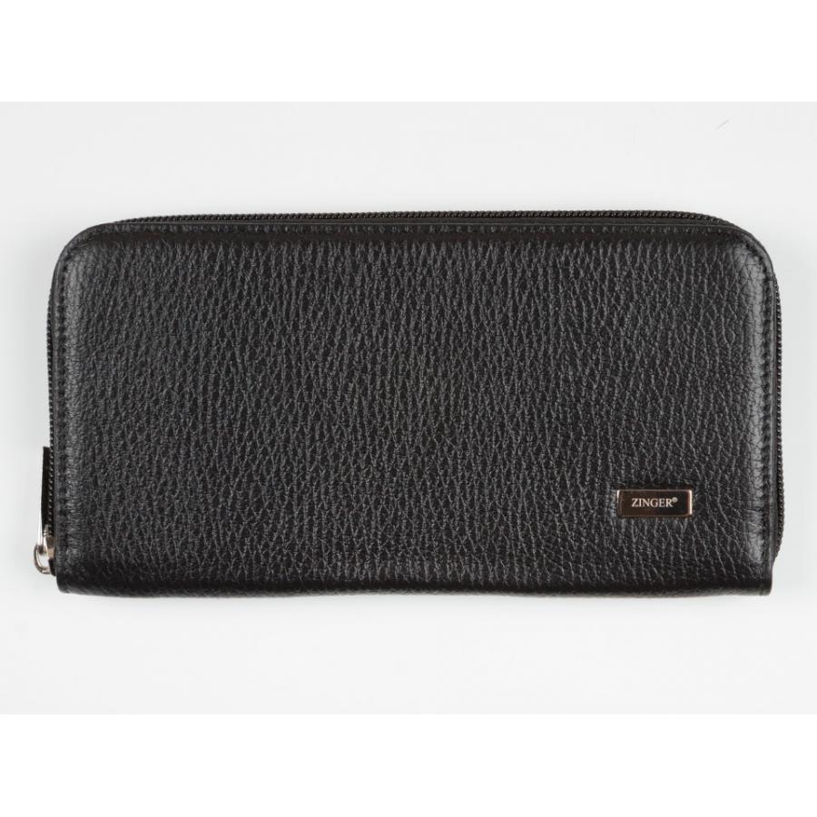 Портмоне женское Zinger Classic P-14-1, черное, на молнии, Черный
Портмоне женское Zinger Classic P-14-1, черное, на молнии, Черный