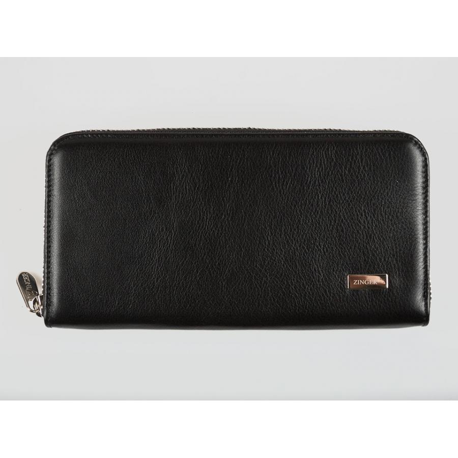 Портмоне женское Zinger Classic WZG013-2, черное, на молнии, Черный
Портмоне женское Zinger Classic WZG013-2, черное, на молнии, Черный