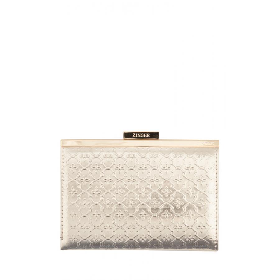Портмоне Zinger Metallik P-05-3, золотое, Золотой
Портмоне Zinger Metallik P-05-3, золотое, Золотой