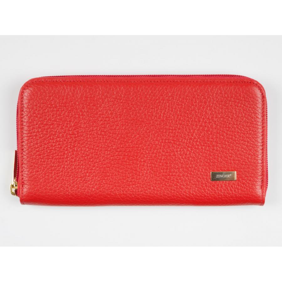 Портмоне женское Zinger Classic P-14-1, красное, на молнии, Красный
Портмоне женское Zinger Classic P-14-1, красное, на молнии, Красный