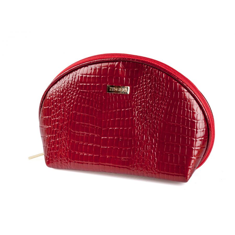 Kосметичка Zinger 349MM, кожаная, красный, полукруг большой
Kосметичка Zinger 349MM, кожаная, красный, полукруг большой
