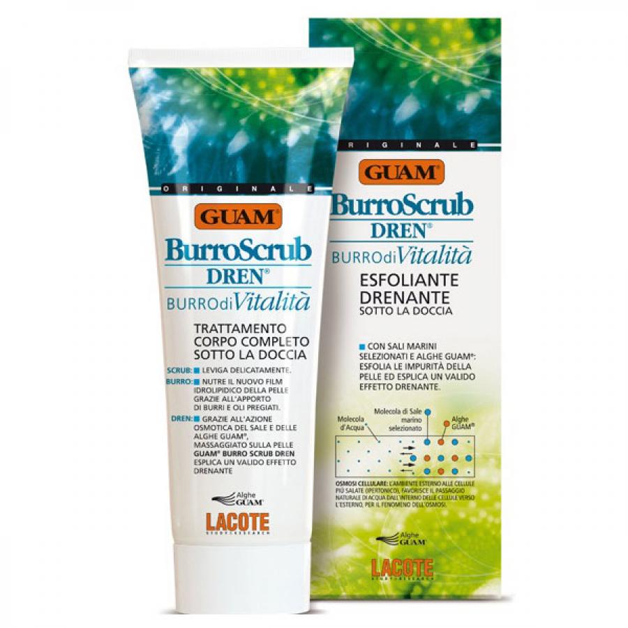Скраб с дренажным эффектом Guam Dren, 200 мл
Скраб с дренажным эффектом Guam Dren, 200 мл