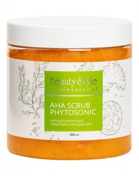 Антицеллюлитный сахарный скраб для тела Beauty Style "AHA Scrub Phytosoniс" 500 мл
Антицеллюлитный сахарный скраб для тела Beauty Style "AHA Scrub Phytosoniс" 500 мл