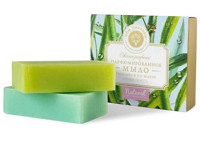Набор парфюмированного мыла ДОМ ПРИРОДЫ Утренняя свежесть, 200г
Набор парфюмированного мыла ДОМ ПРИРОДЫ Утренняя свежесть, 200г