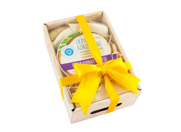 Подарочный набор "ЛУКОШКО №17" : Крымское мыло натуральное на козьем молоке "БЕЛОСНЕЖНЫЙ КОКОС" 100г, Кокосовый скраб "ЕЖЕВИЧНЫЙ ФРЕШ" 300г, Мочалка джутовая
Подарочный набор "ЛУКОШКО №17" : Крымское мыло натуральное на козьем молоке "БЕЛОСНЕЖНЫЙ КОКОС" 100г, Кокосовый скраб "ЕЖЕВИЧНЫЙ ФРЕШ" 300г, Мочалка джутовая