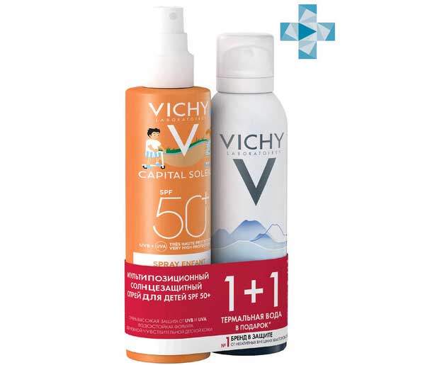 Набор Vichy Capital Soleil для детей спрей 200 мл + термальная вода 150 мл
Набор Vichy Capital Soleil для детей спрей 200 мл + термальная вода 150 мл