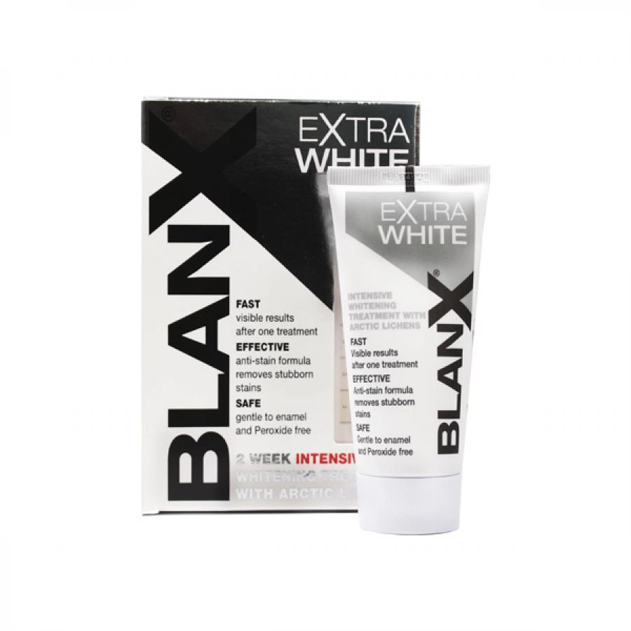 Зубная паста Про-Интенсивно отбеливающая Blanx Blanx Extra White, 50 мл в тубе
Зубная паста Про-Интенсивно отбеливающая Blanx Blanx Extra White, 50 мл в тубе
