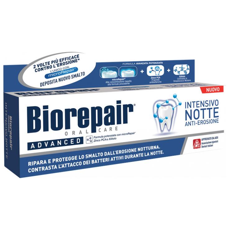 Зубная паста Biorepair Intensivo Notte Anti-Erosione Ночное восстановление 75ml
Зубная паста Biorepair Intensivo Notte Anti-Erosione Ночное восстановление 75ml