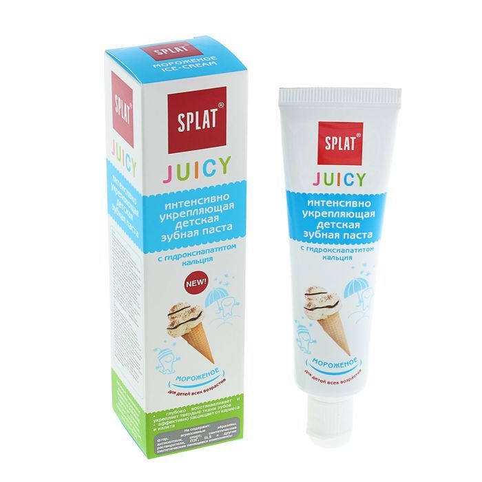 Зубная паста Splat Juicy Мороженое 35ml
Зубная паста Splat Juicy Мороженое 35ml