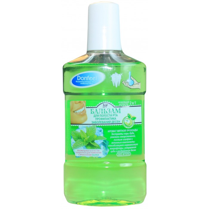 Бальзам Donfeel Профилактика заболеваний десен 500 мл
Бальзам Donfeel Профилактика заболеваний десен 500 мл