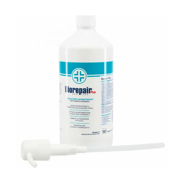 Ополаскиватель для полости рта Biorepair Plus Antibacterial Mouthwash 1 л GA1349000
Ополаскиватель для полости рта Biorepair Plus Antibacterial Mouthwash 1 л GA1349000