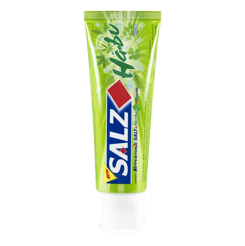 Зубная паста с экстрактом растения хабу LION Thailand Salz Habu
Зубная паста с экстрактом растения хабу LION Thailand Salz Habu