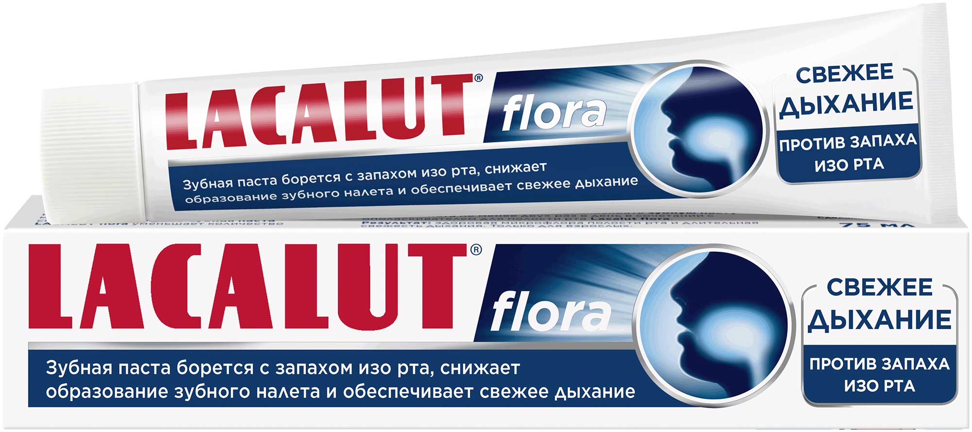 Зубная паста Lacalut flora 75 мл
Зубная паста Lacalut flora 75 мл