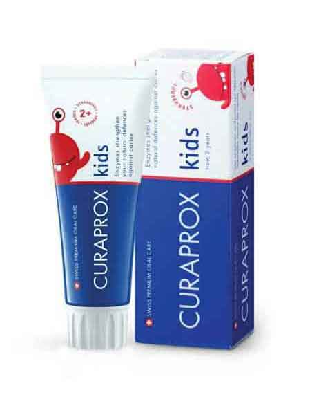 Зубная паста CURAPROX Kids 950, 60 мл. клубника
Зубная паста CURAPROX Kids 950, 60 мл. клубника