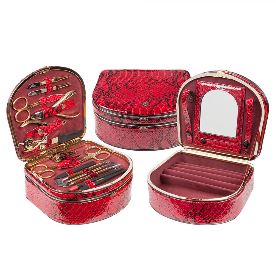 Маникюрный набор 15 предметов Zinger MS-JB-1100-G бордовый, с косметичкой
Маникюрный набор 15 предметов Zinger MS-JB-1100-G бордовый, с косметичкой