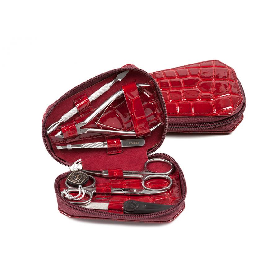 Маникюрный набор 6 предметов Zinger MS-7103-S красный
Маникюрный набор 6 предметов Zinger MS-7103-S красный