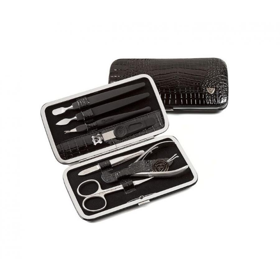 Маникюрный набор 7 предметов Zinger MSFE-201-G чёрный
Маникюрный набор 7 предметов Zinger MSFE-201-G чёрный