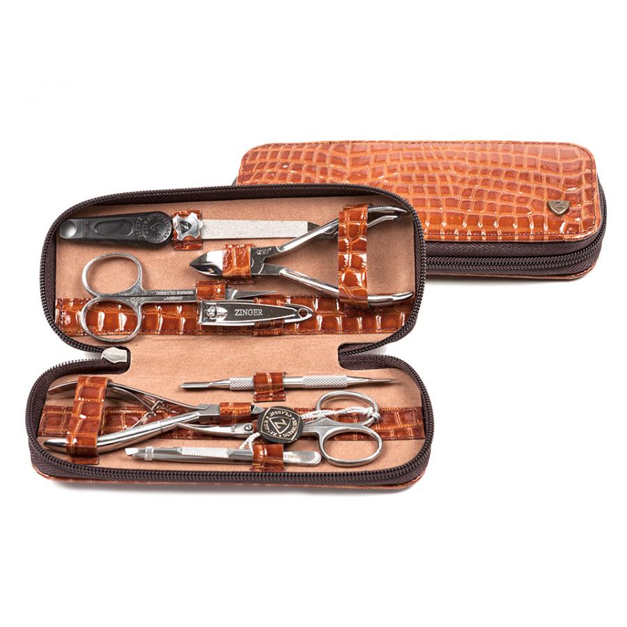 Маникюрный набор 8 предметов Zinger MS-7106-S коричневый
Маникюрный набор 8 предметов Zinger MS-7106-S коричневый