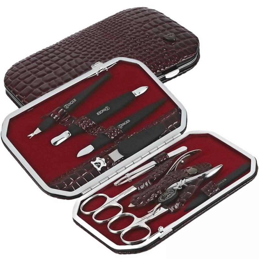 Маникюрный набор 9 предметов Zinger MS-FC801-S бордовый
Маникюрный набор 9 предметов Zinger MS-FC801-S бордовый