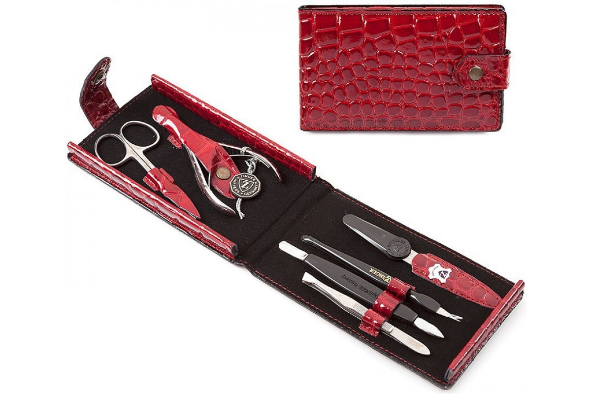 Маникюрный набор Zinger 6 предметов MS-F1-S красный
Маникюрный набор Zinger 6 предметов MS-F1-S красный