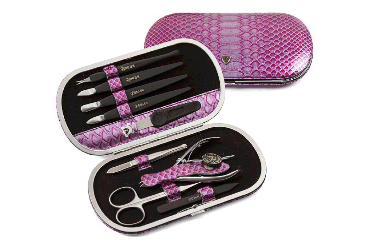 Маникюрный набор Zinger 9 предметов MS-FC601-S сиреневый
Маникюрный набор Zinger 9 предметов MS-FC601-S сиреневый
