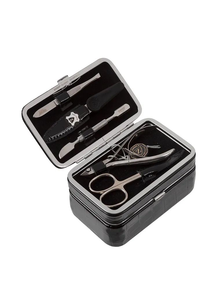 Маникюрный набор Zinger 7 предметов MS-1207-301-S чёрный
Маникюрный набор Zinger 7 предметов MS-1207-301-S чёрный