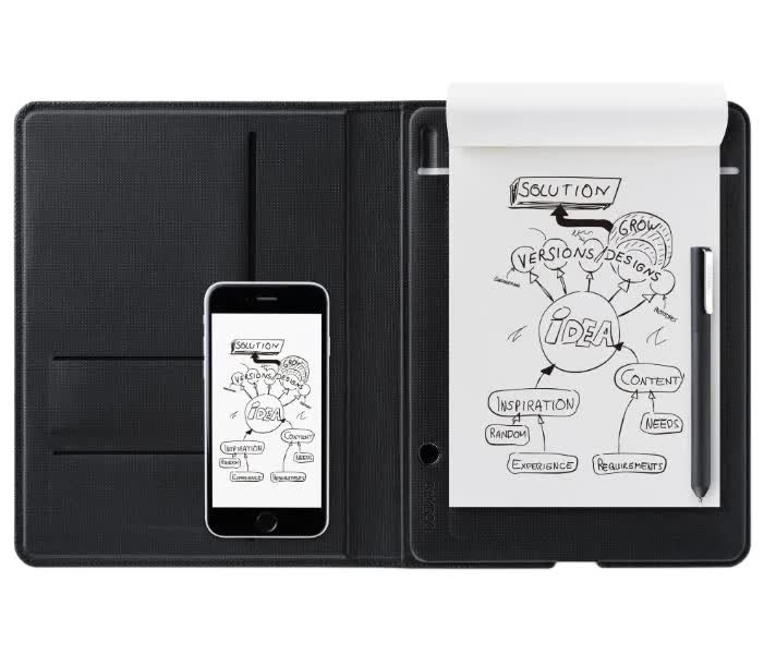 Графический планшет Wacom Bamboo Folio, small (CDS-610G
Графический планшет Wacom Bamboo Folio, small (CDS-610G