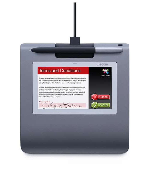 Планшет для электронной подписи Wacom STU-530
Планшет для электронной подписи Wacom STU-530