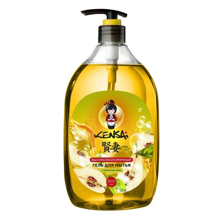 Гель для мытья посуды и детских принадлежностей KENSAI с экстрактом Айвы 900 мл
Гель для мытья посуды и детских принадлежностей KENSAI с экстрактом Айвы 900 мл