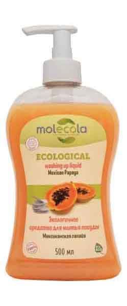 Средство для мытья посуды MOLECOLA "Мексиканская папайя", экологичное, 500мл
Средство для мытья посуды MOLECOLA "Мексиканская папайя", экологичное, 500мл