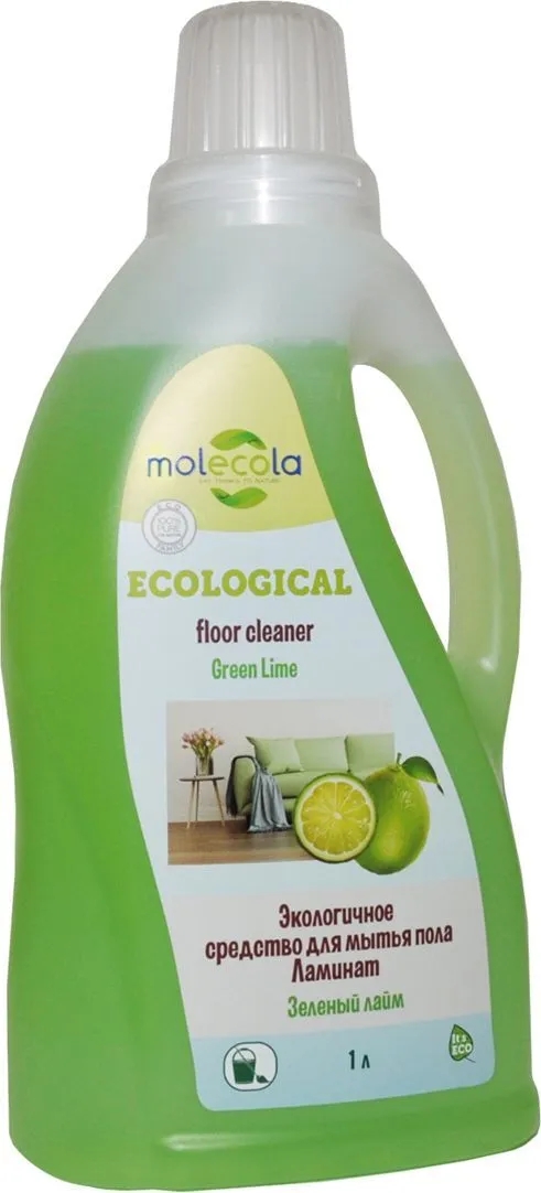 Универсальное моющее средство для пола MOLECOLA Ламинат, экологичный, 1000 мл, 9233
Универсальное моющее средство для пола MOLECOLA Ламинат, экологичный, 1000 мл, 9233