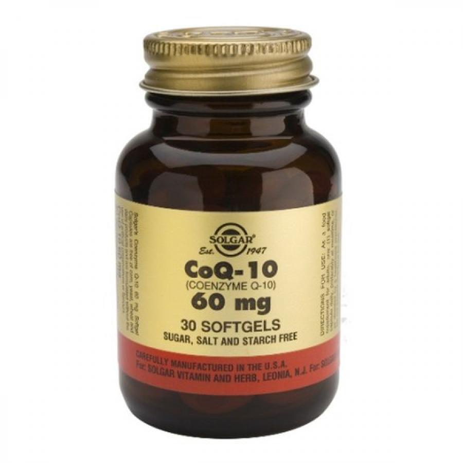 Солгар Коэнзим Q-10 60 капсул (Solgar, Специальные добавки)
Солгар Коэнзим Q-10 60 капсул (Solgar, Специальные добавки)