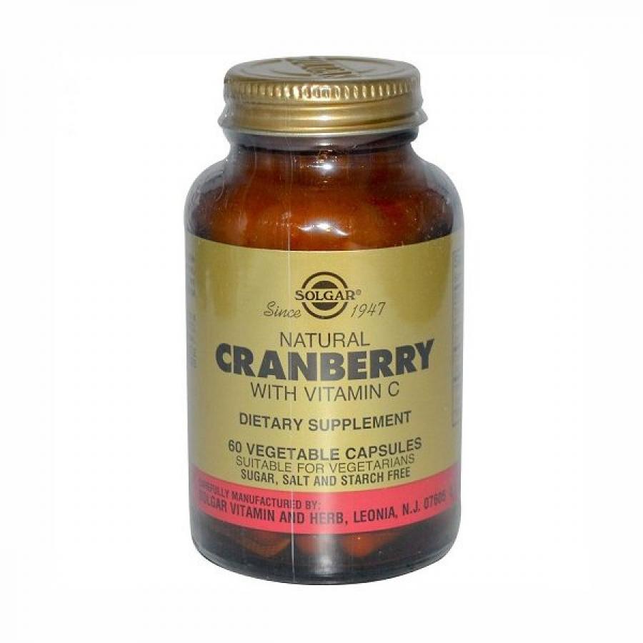 Солгар Натуральная клюква с витамином С 60 капсул (Solgar, Растения)
Солгар Натуральная клюква с витамином С 60 капсул (Solgar, Растения)