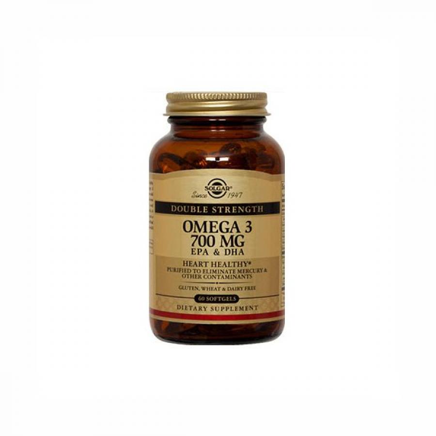 Солгар Капсулы Двойная Омега 3, 700 мг ЭПК и ДГК (Solgar, Жиры и жирные кислоты)
Солгар Капсулы Двойная Омега 3, 700 мг ЭПК и ДГК (Solgar, Жиры и жирные кислоты)