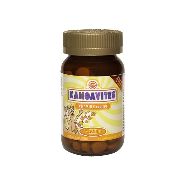 СОЛГАР Кангавитес с витамином С со вкусом апельсина таб. для детей 100мг №90 (БАД)
СОЛГАР Кангавитес с витамином С со вкусом апельсина таб. для детей 100мг №90 (БАД)