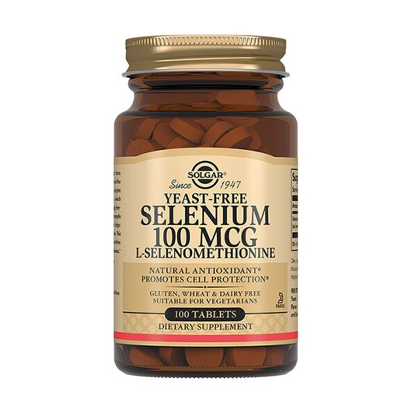 СОЛГАР Селен 6 таб. 100 мкг №100 (БАД)
СОЛГАР Селен 6 таб. 100 мкг №100 (БАД)