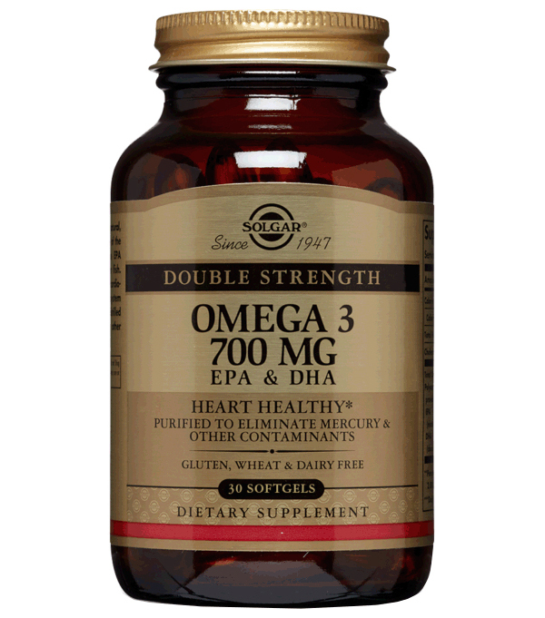 СОЛГАР Двойная Омега 3 700мг ЭПК и ДГК капс.№30 (БАД)
СОЛГАР Двойная Омега 3 700мг ЭПК и ДГК капс.№30 (БАД)