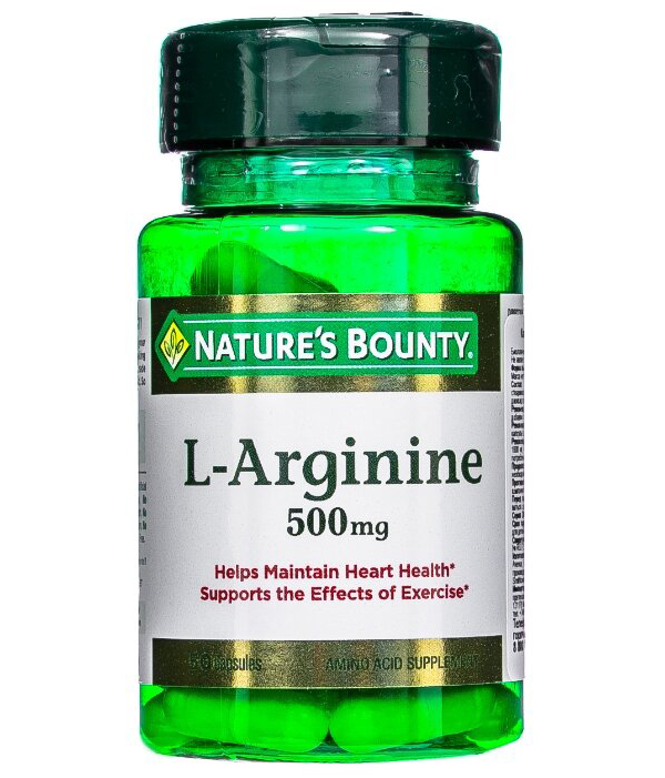 НЭЙЧЕС БАУНТИ L- Аргинин 500мг капс. №50 (БАД)
НЭЙЧЕС БАУНТИ L- Аргинин 500мг капс. №50 (БАД)