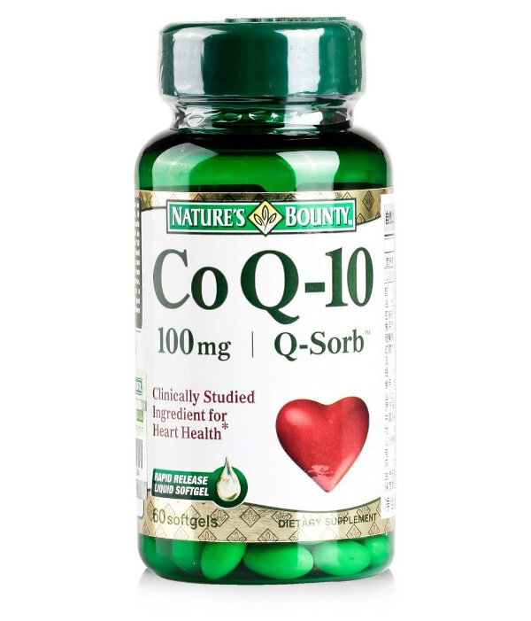 НЭЙЧЕС БАУНТИ Коэнзим Q-10 капс. 100 мг №60 (БАД)
НЭЙЧЕС БАУНТИ Коэнзим Q-10 капс. 100 мг №60 (БАД)