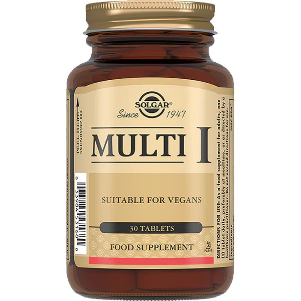 БАД Solgar Мульти - I таблетки №30
БАД Solgar Мульти - I таблетки №30