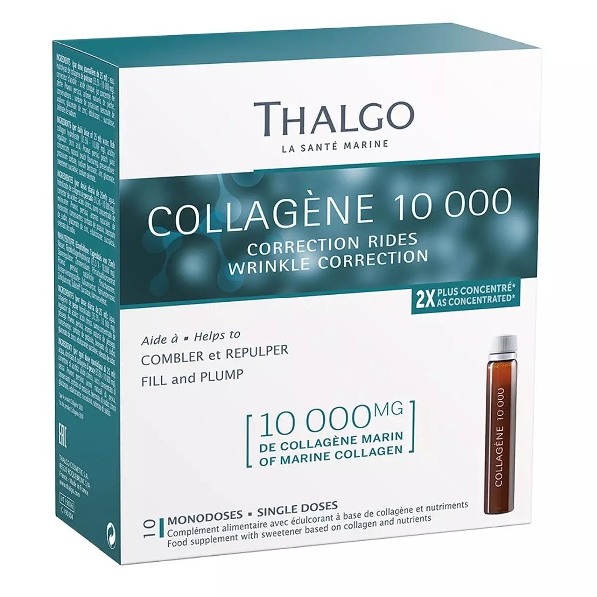 БАД Thalgo для молодости и красоты Collagene 10 000 10 х 25 мл
БАД Thalgo для молодости и красоты Collagene 10 000 10 х 25 мл